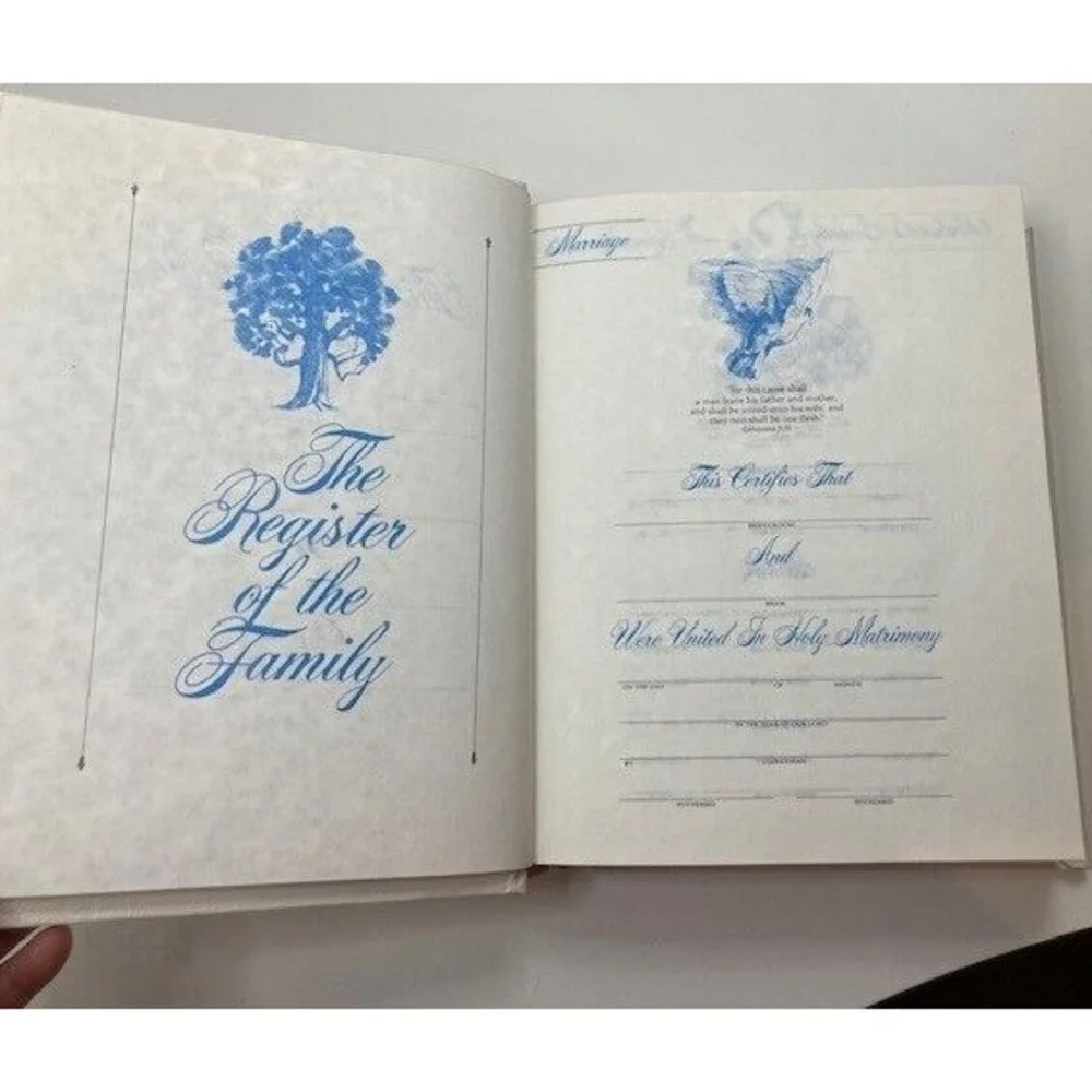 Vintage Holy Bible King James‎ Keepsake Edition 1976 Color Art Prints
